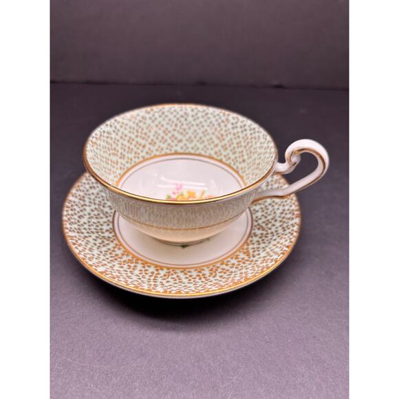 Vintage Victoria Bone China C & E Cartwright & Edwards Teacup Cup Saucer England - Picture 16 of 16